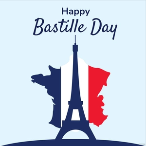 Bastille Day Illustration