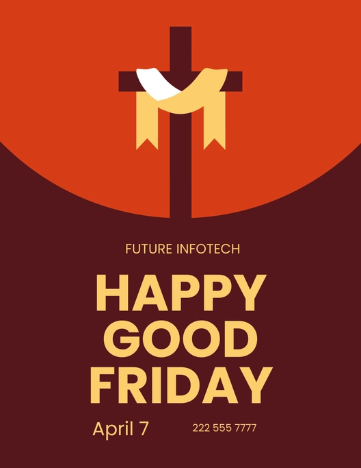Good Friday Mockup Flyer