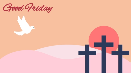 Good Friday Banner Background