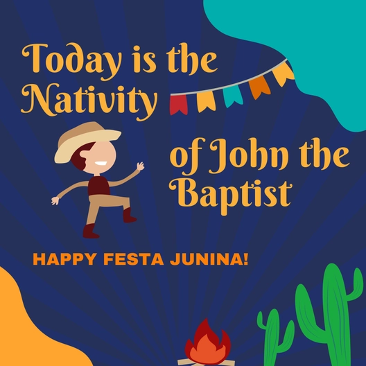 Festa Junina Instagram Post