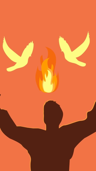 Pentecost iPhone Background