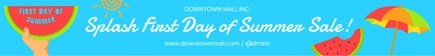 First Day of Summer Website Banner