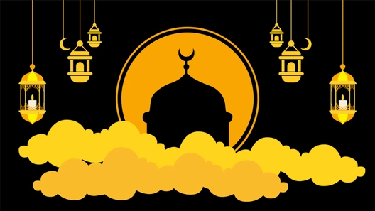 Ramadan Black Background