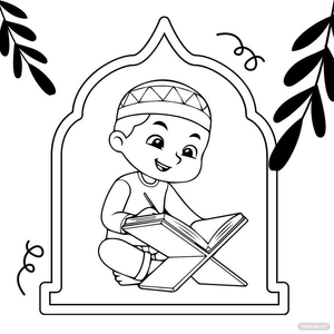 Kids Ramadan Drawing