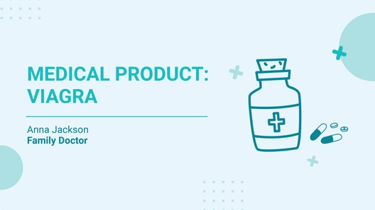 Medical Product Presentation Template