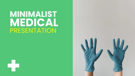 Minimalist Medical Presentation Template
