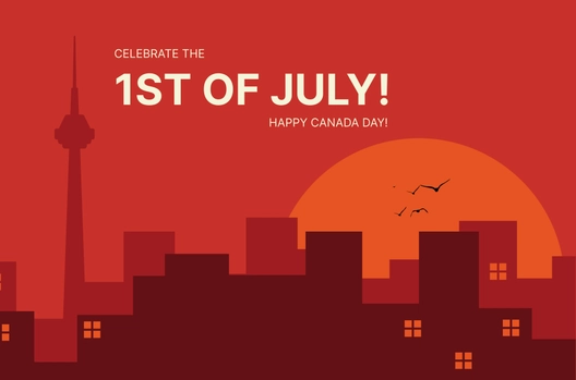 Canada Day Website Banner