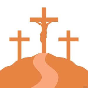 Good Friday Vector Art