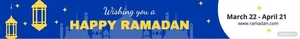Free Ramadan Website Banner