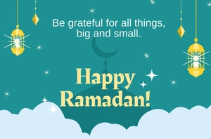 Free Happy Ramadan Banner