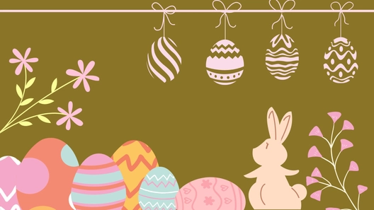 Easter Banner Background