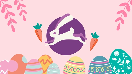 Easter Colorful Background