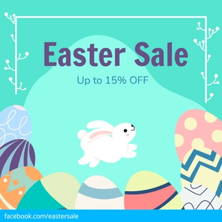 Easter Facebook Ad Banner