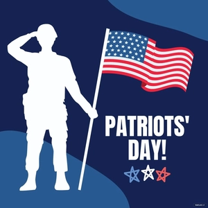 Patriots' Day Vector