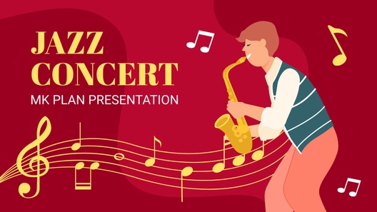Jazz Concert Mk Plan Presentation
