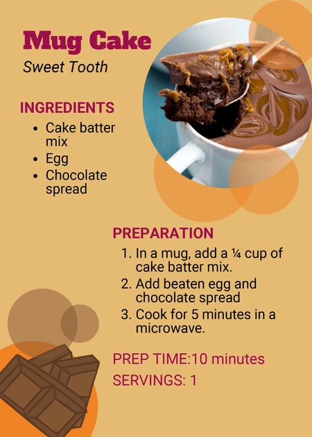 Valentine's Day Holiday Baking Recipe Template