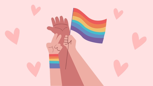 High Resolution Pride Month Background