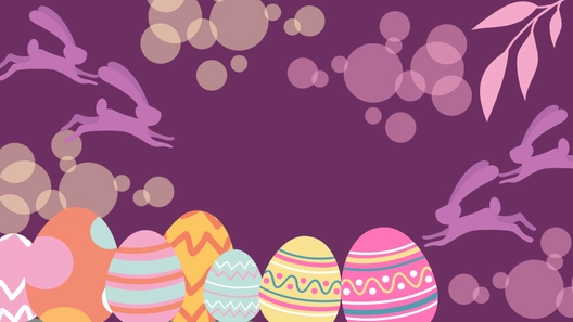 Easter Blur Background