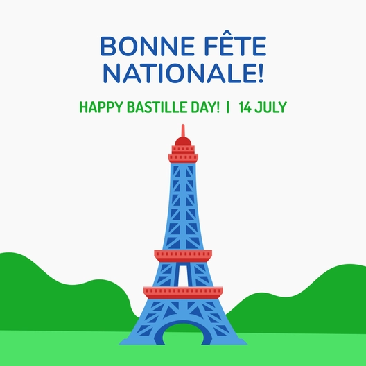 Bastille Day FB Post