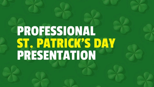 Professional St. Patrick's Day Presentation