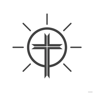 Good Friday Icon Vector
