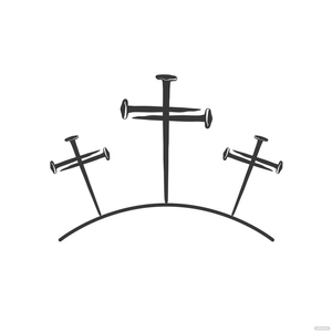 Good Friday Symbol Vector