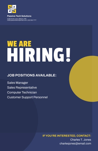 Vacancy List Template