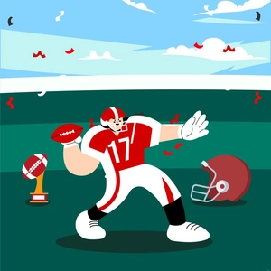 Cute Super Bowl Clipart