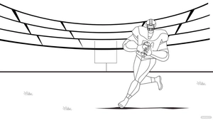 Super Bowl Drawing Background