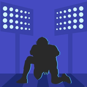 Super Bowl Flat Design Vector