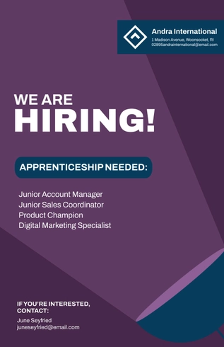 Apprenticeship Vacancy Template