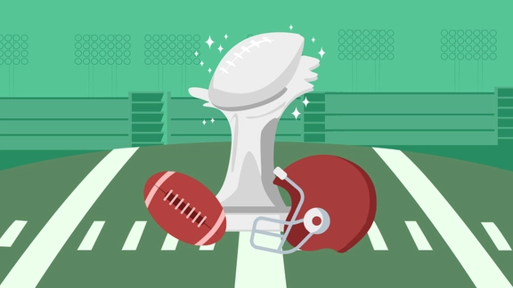 Super Bowl Green Background