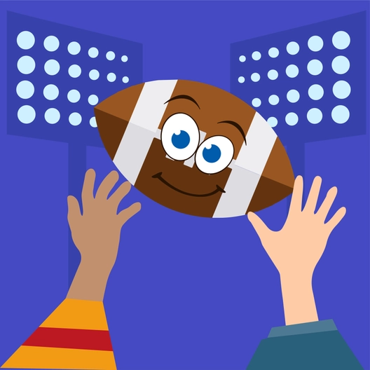 Super Bowl Cartoon Clipart