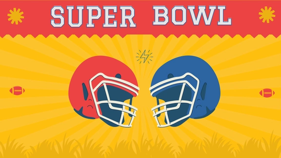 Super Bowl Yellow Background