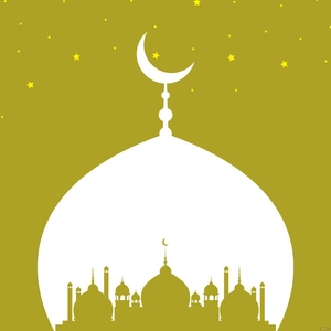 Happy Al Isra' wal Miraj Illustration