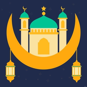 Al Isra' wal Miraj Illustration