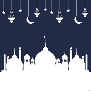 Al Isra' wal Miraj Celebration Vector