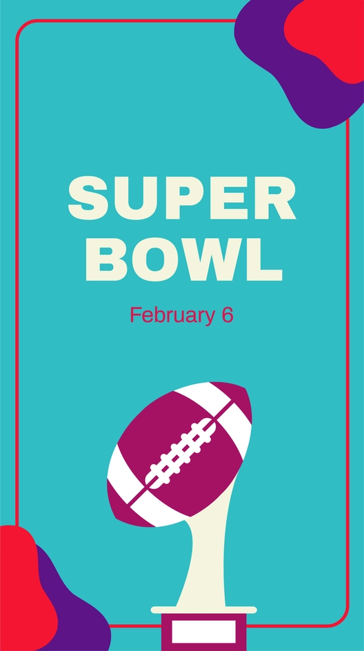 Super Bowl Instagram Story