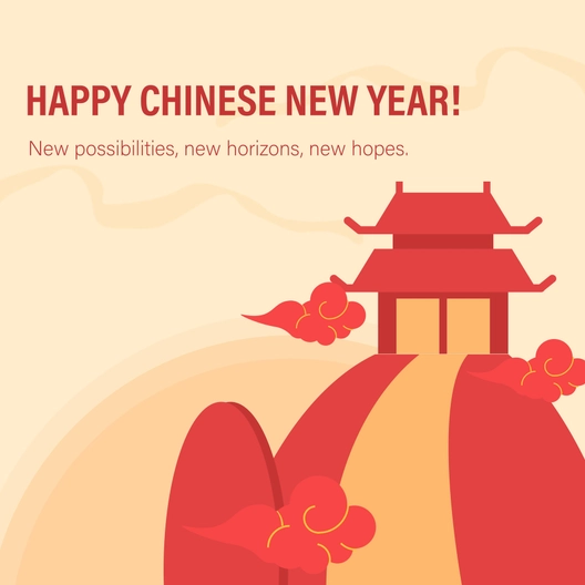 Chinese New Year Whatsapp Posting