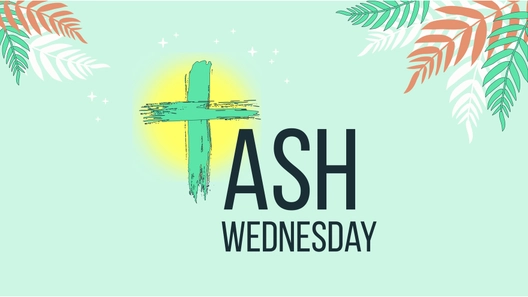 Ash Wednesday Banner Background