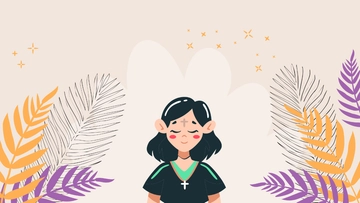 Free Ash Wednesday Design Background Template to Edit Online