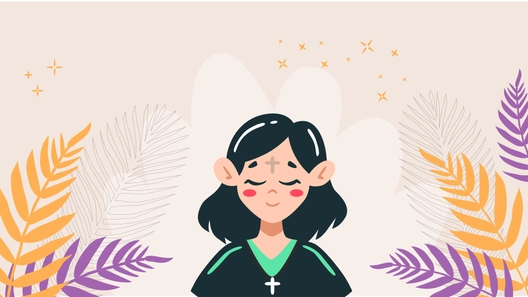 Ash Wednesday Design Background