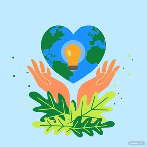 Happy Earth Hour Clipart