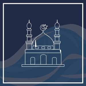 Al Isra' wal Miraj Clipart Vector