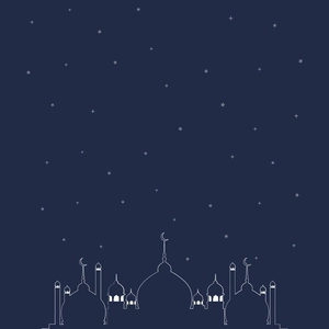 Al Isra' wal Miraj Drawing Vector