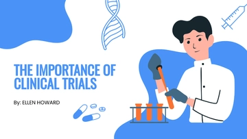 Free Science Experiment Medical Center Presentation Template to Edit Online