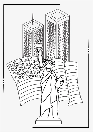 Patriots' Day Image Drawing
