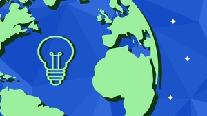 Earth Hour Texture Background