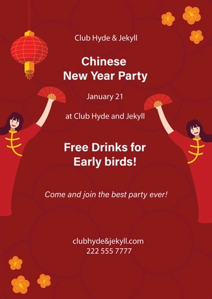 Chinese New Year Flyer