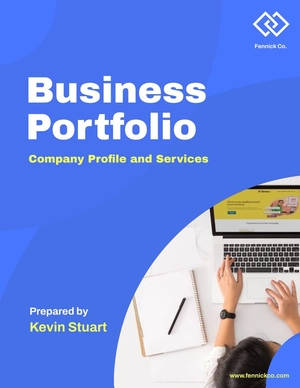 Portfolio Cover Page Template